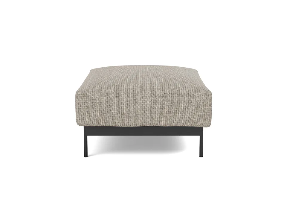 Оттоманка Malloy Ottoman, Innovation Living, в положении дивана — вид сбоку