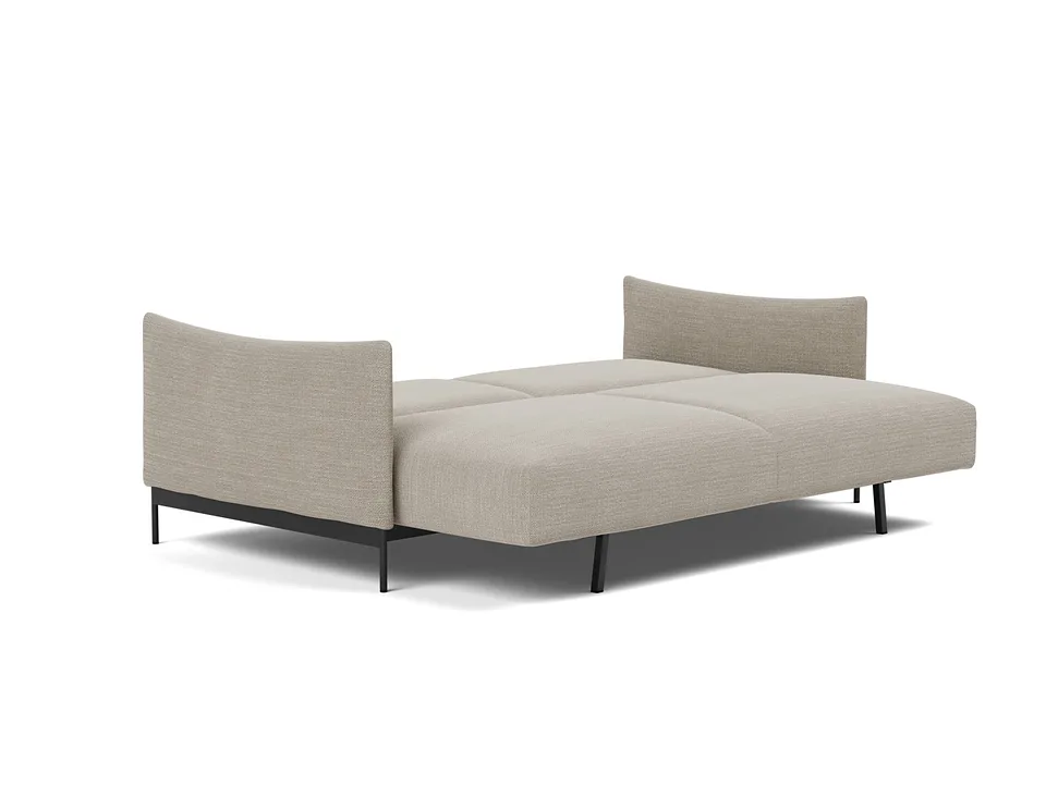 Диван-кровать Malloy Sofa Bed, Innovation Living, в разложенном виде — вид в три четверти