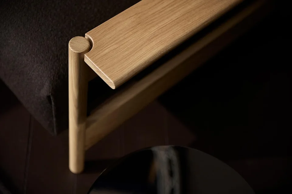 Диван-кровать Malloy Wood Sofa Bed, Innovation Living, в интерьере