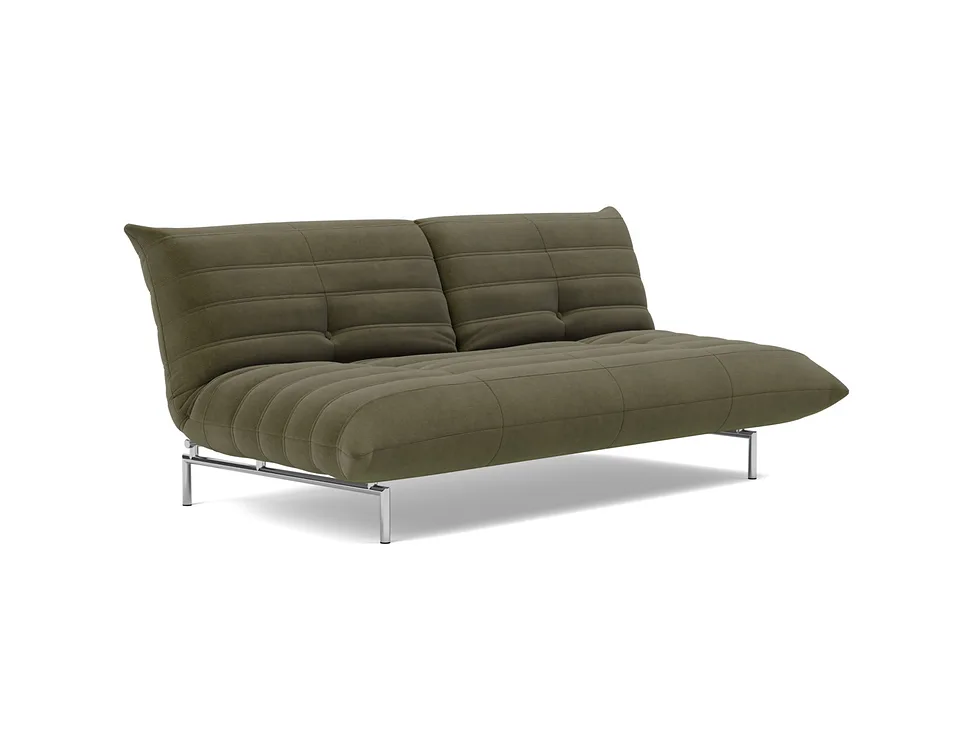Диван-кровать Mikunjo Sofa Bed, Innovation Living, в положении дивана — вид в три четверти