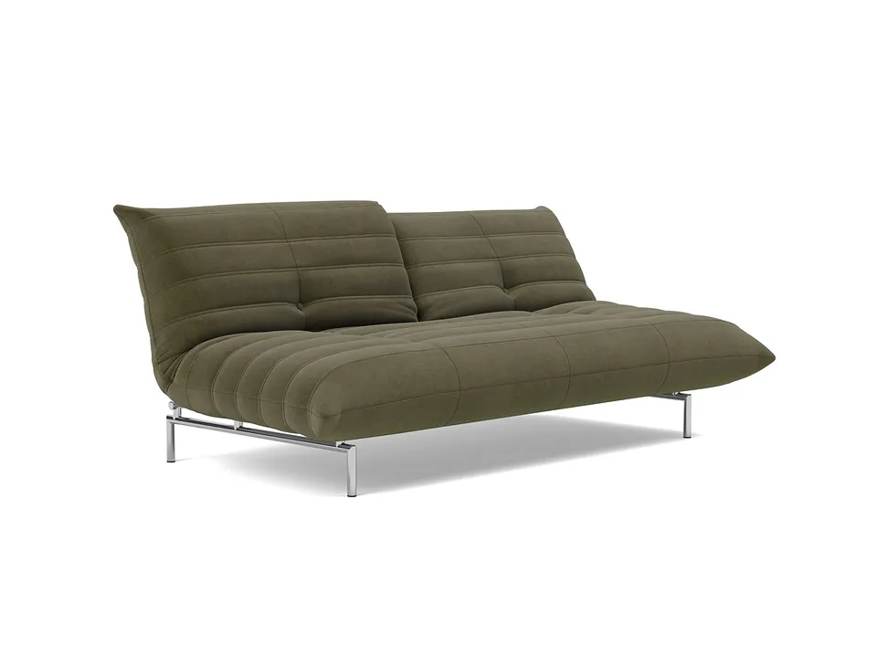 Диван-кровать Mikunjo Sofa Bed, Innovation Living, в положении для отдыха — вид в три четверти