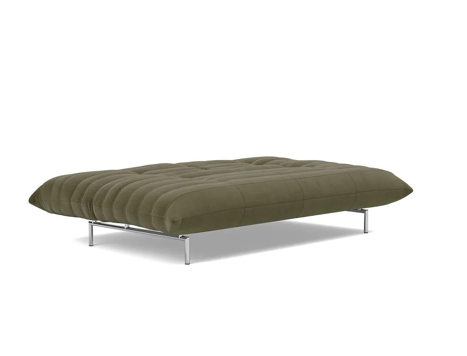 Диван-кровать Mikunjo Sofa Bed, Innovation Living, в разложенном виде — вид в три четверти