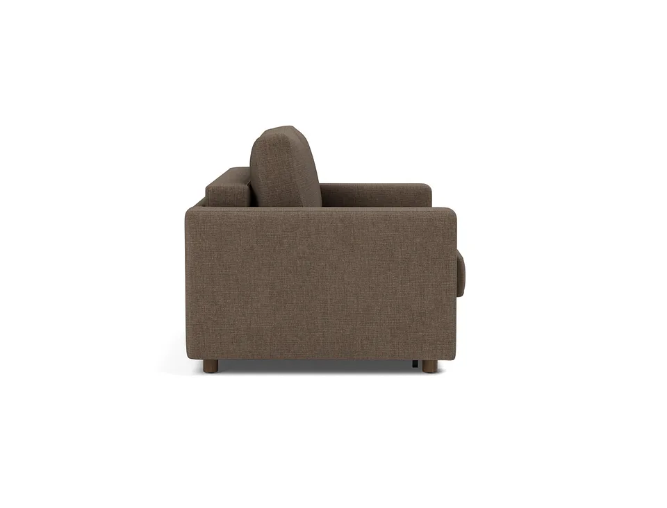 Диван-кровать Neah Sofa Bed with Standard Arms, Innovation Living, в положении дивана — вид сбоку