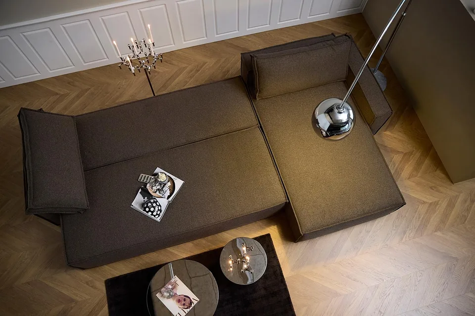 Диван-кровать Newilla Sofa Bed With Chaise, Innovation Living, в интерьере