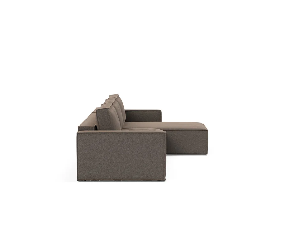 Диван-кровать Newilla Sofa Bed With Chaise, Innovation Living, в положении дивана — вид сбоку
