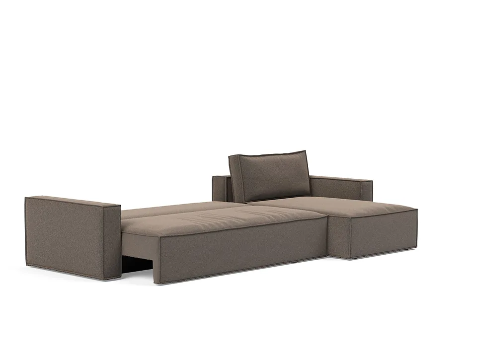 Диван-кровать Newilla Sofa Bed With Chaise, Innovation Living, в разложенном виде — вид в три четверти