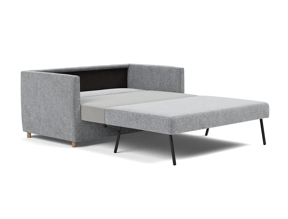 Диван-кровать Olan Sofa Bed, Innovation Living, в разложенном виде — вид в три четверти