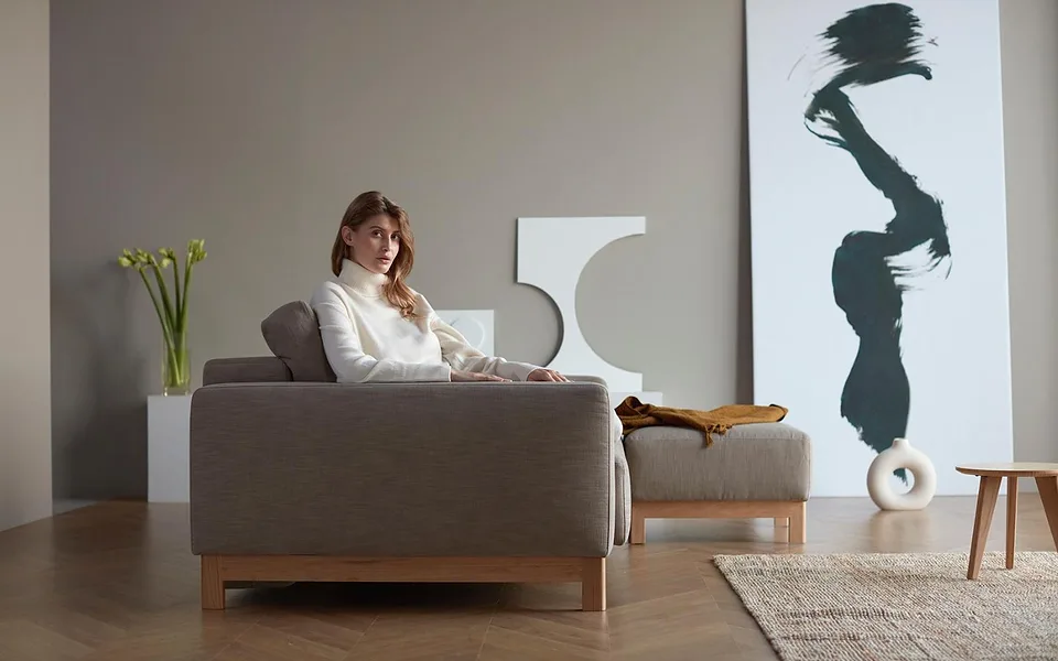 Оттоманка Pyxis Ottoman, Innovation Living, в интерьере