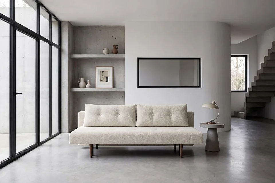 Диван-кровать Recast Sofa Bed Dark Styletto, Innovation Living, в интерьере