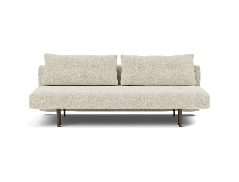 Диван-кровать Recast Sofa Bed Dark Styletto, Innovation Living, в положении дивана — вид спереди