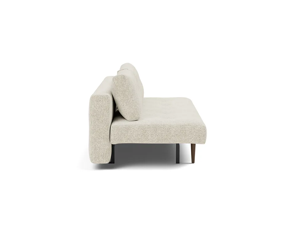 Диван-кровать Recast Sofa Bed Dark Styletto, Innovation Living, в положении дивана — вид сбоку