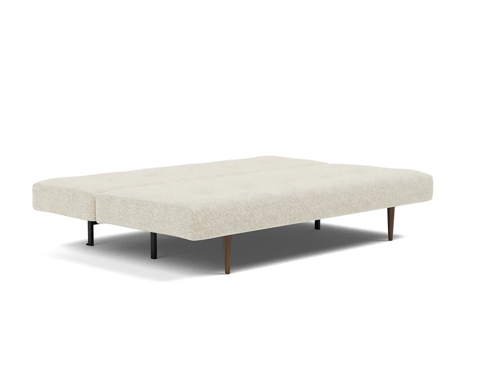 Диван-кровать Recast Sofa Bed Dark Styletto, Innovation Living, в разложенном виде — вид в три четверти