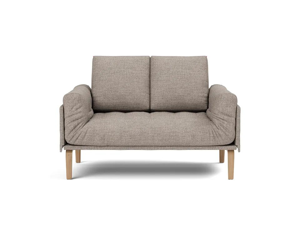 Кушетка Rollo Bow Daybed, Innovation Living, в положении дивана — вид спереди