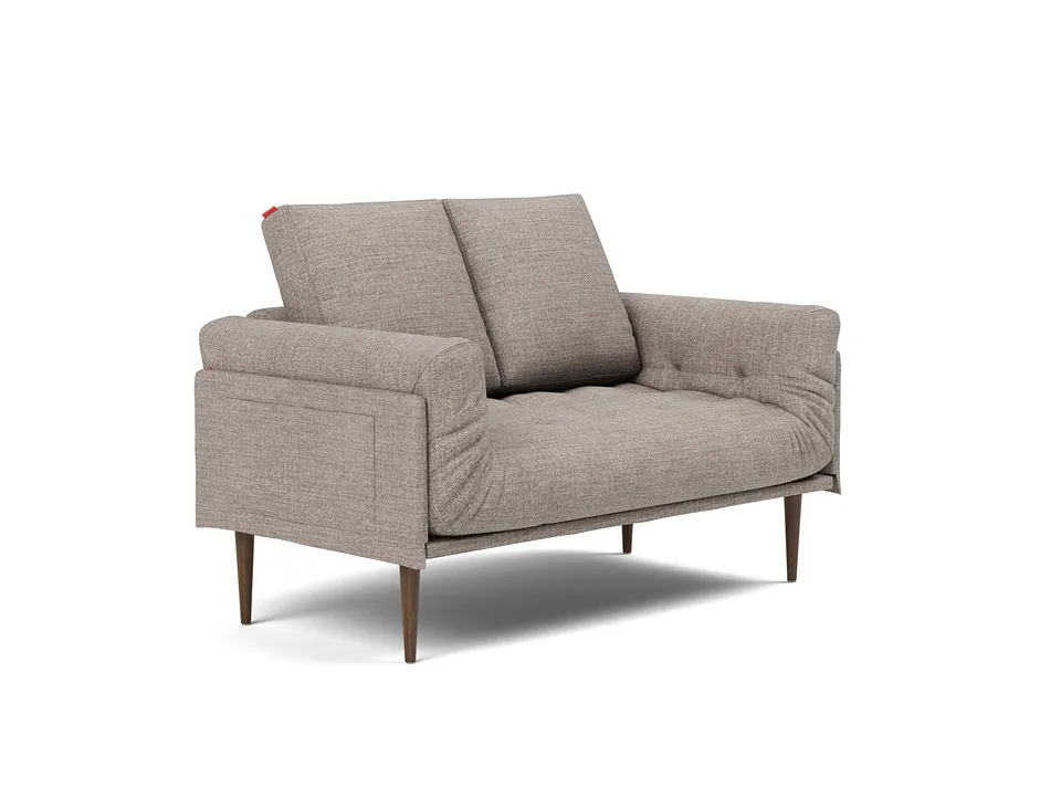 Кушетка Rollo Styletto Daybed, Innovation Living, в положении дивана — вид в три четверти