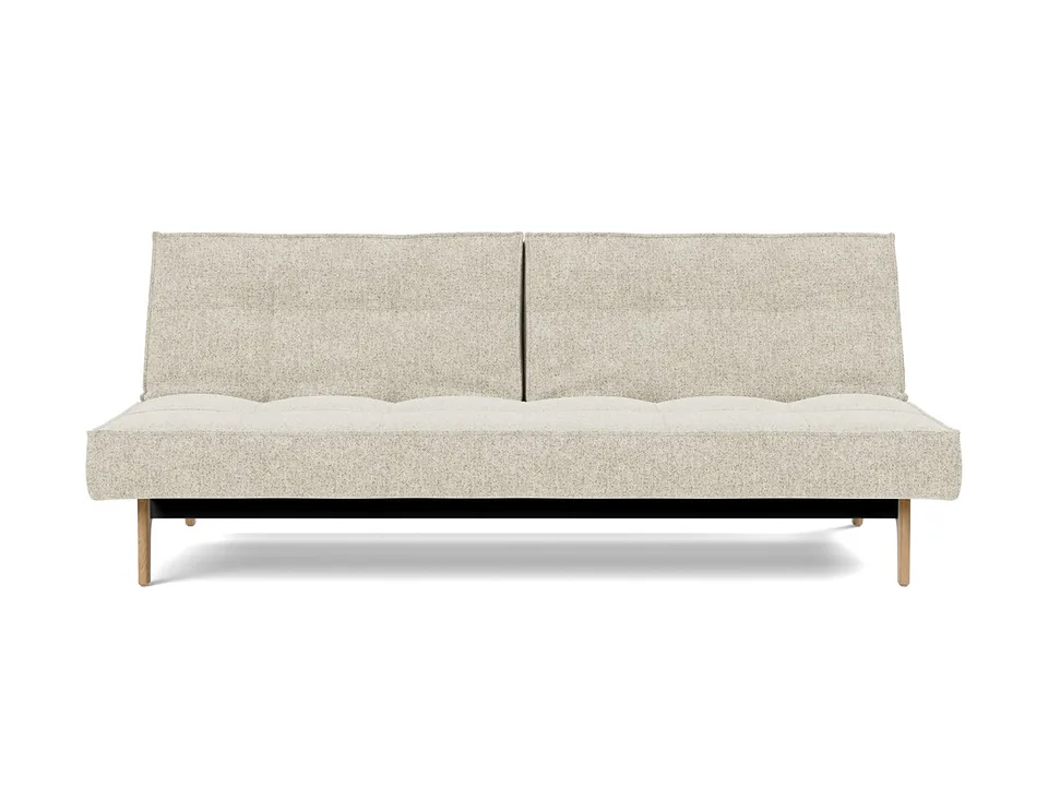 Диван-кровать Splitback Eik Sofa Bed, Innovation Living, в положении дивана — вид спереди