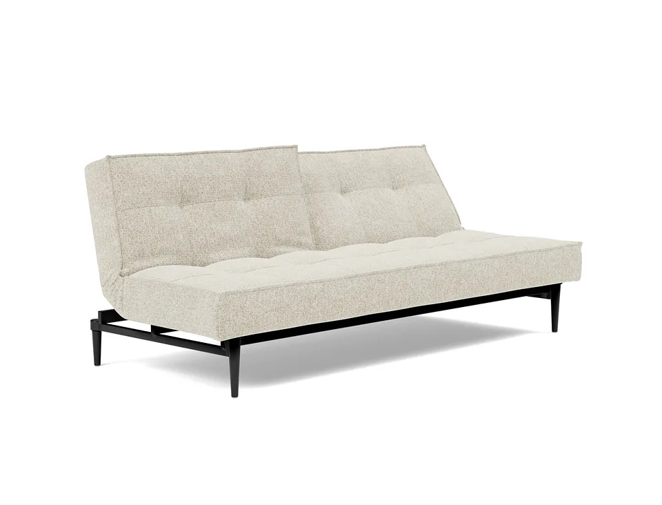Диван-кровать Splitback Styletto Sofa Bed, Innovation Living, в положении для отдыха — вид в три четверти
