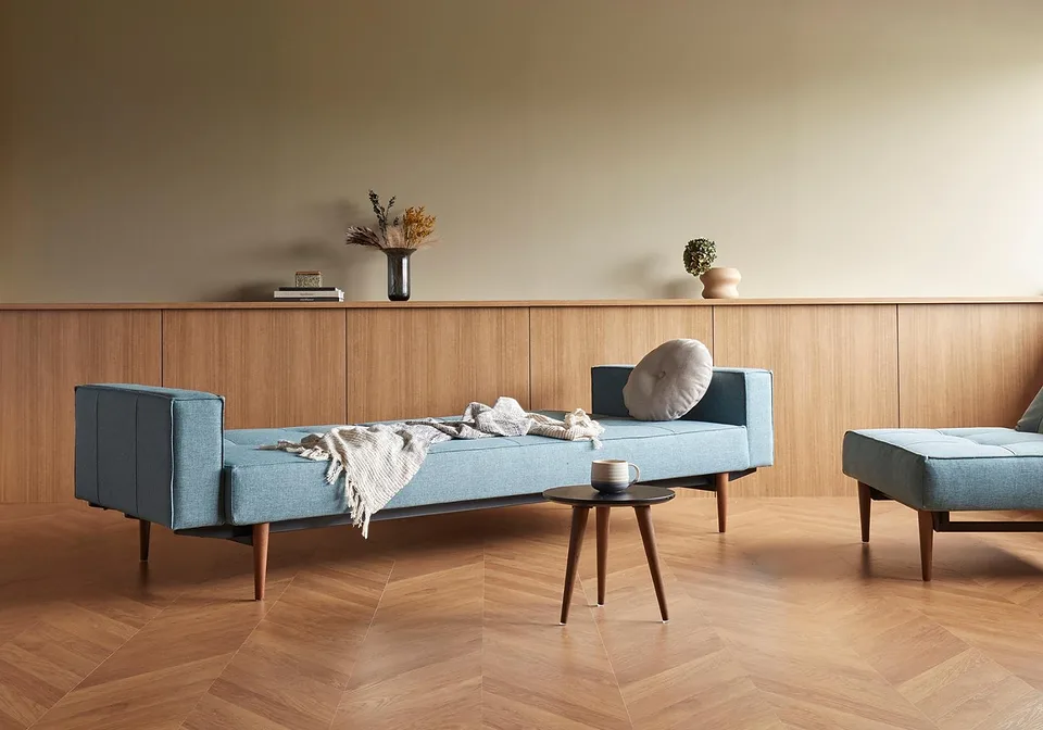Диван-кровать Splitback Styletto Sofa Bed With Arms, Innovation Living, в интерьере