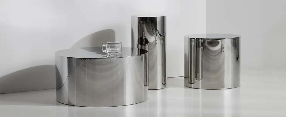 Журнальный столик Tin Drum Table, Innovation Living