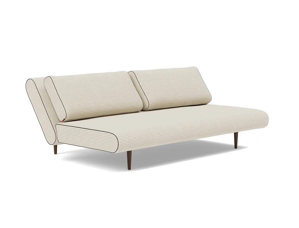 Диван-кровать Unfurl Lounger Sofa Bed, Innovation Living, в положении для отдыха — вид в три четверти