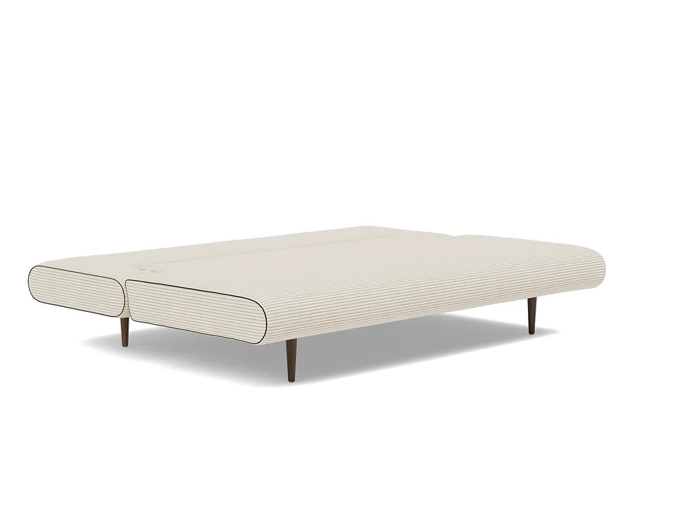 Диван-кровать Unfurl Lounger Sofa Bed, Innovation Living, в разложенном виде — вид в три четверти