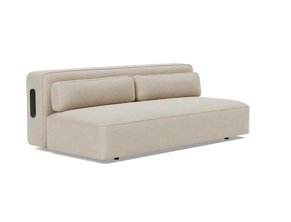 Диван-кровать Yonata Sofa Bed, Innovation Living, в положении дивана — вид в три четверти