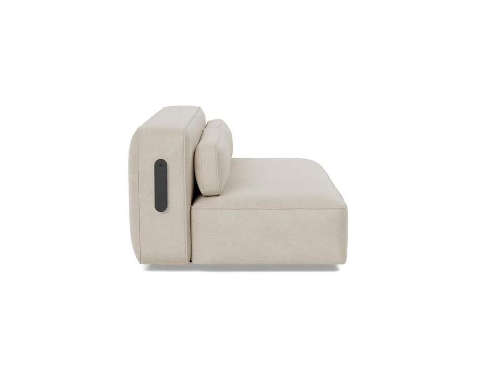 Диван-кровать Yonata Sofa Bed, Innovation Living, в положении дивана — вид сбоку