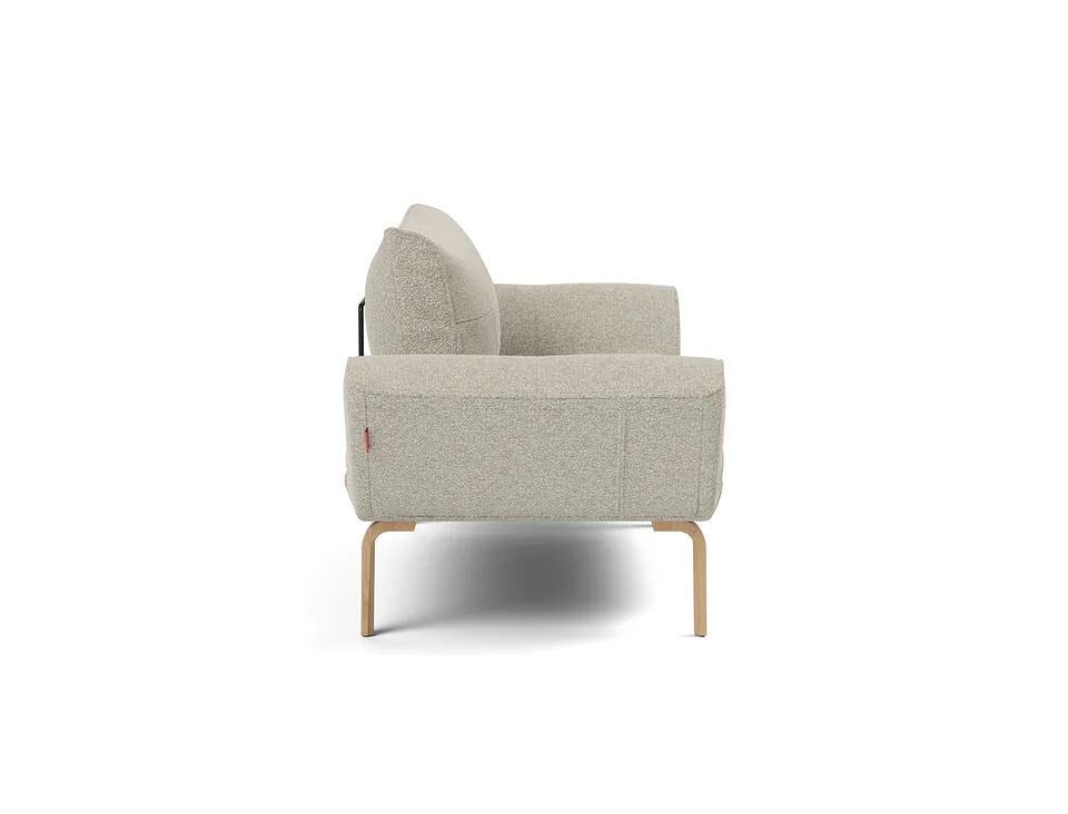 Кушетка Zeal Bow Daybed, Innovation Living, в положении дивана — вид сбоку
