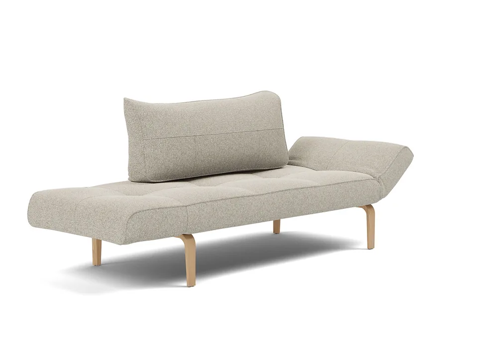 Кушетка Zeal Bow Daybed, Innovation Living, в положении для отдыха — вид в три четверти