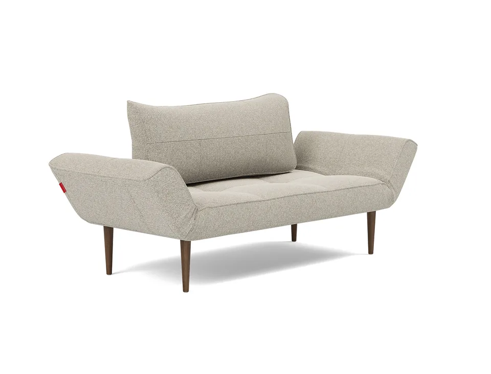 Кушетка Zeal Styletto Daybed, Innovation Living, в положении дивана — вид в три четверти