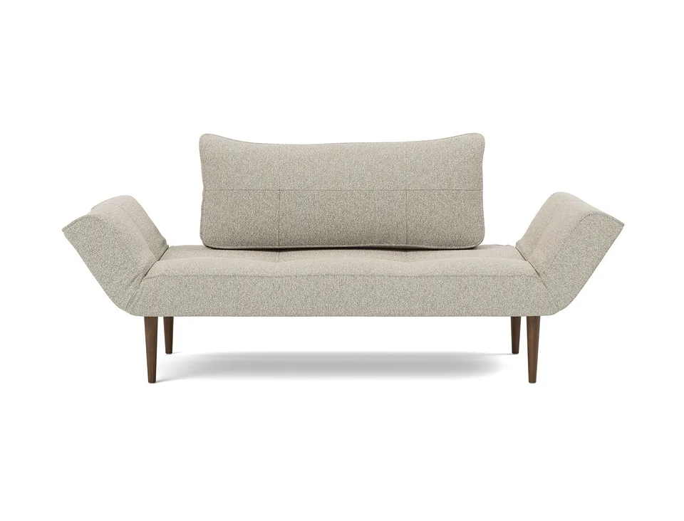 Кушетка Zeal Styletto Daybed, Innovation Living, в положении дивана — вид спереди