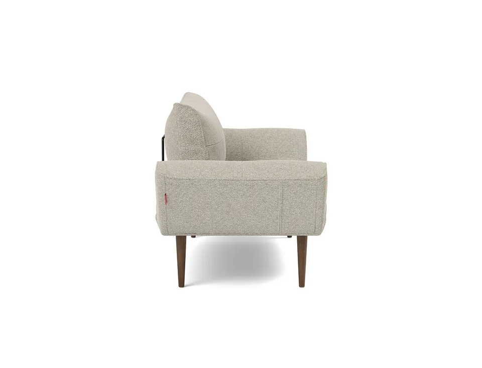 Кушетка Zeal Styletto Daybed, Innovation Living, в положении дивана — вид сбоку